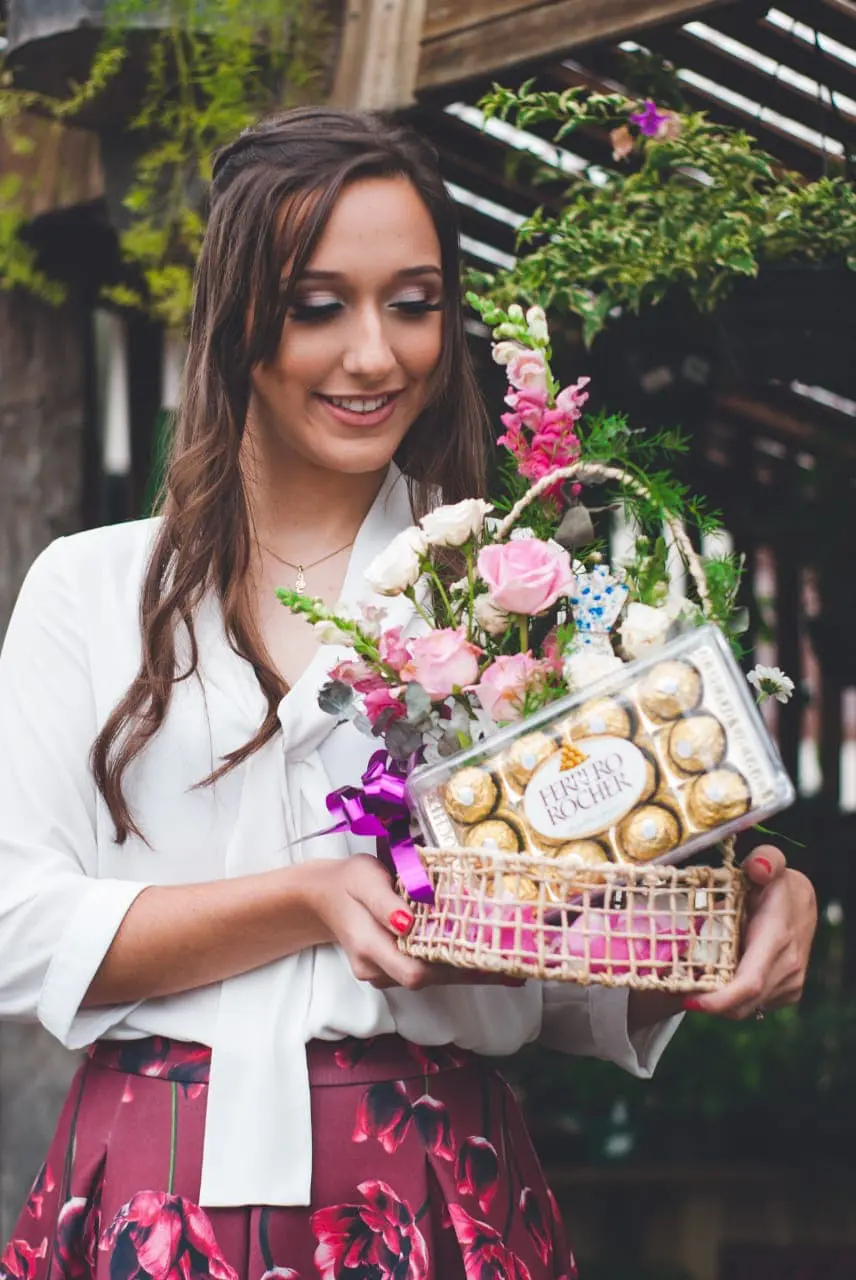 Na Nó de Pinho, muitas flores para presentear no Dia da Mulher