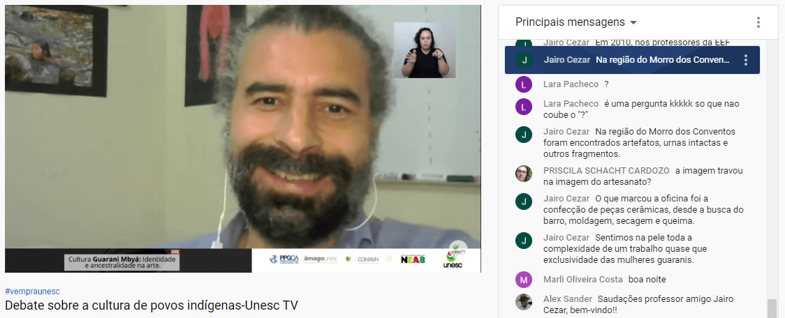 Debate e aprendizado em torno das tradições indígenas é realizado pela Unesc