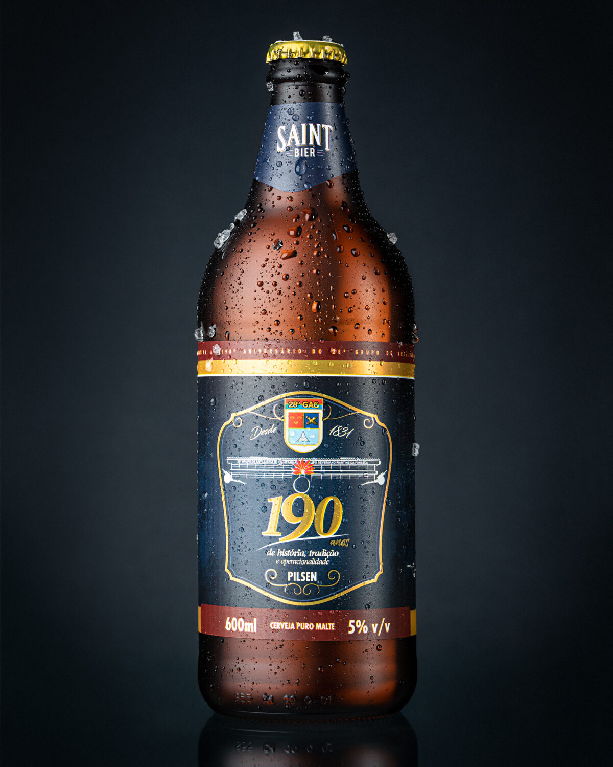 Cervejaria Santa Catarina lança rótulo exclusivo em homenagem aos 190 anos do 28º GAC