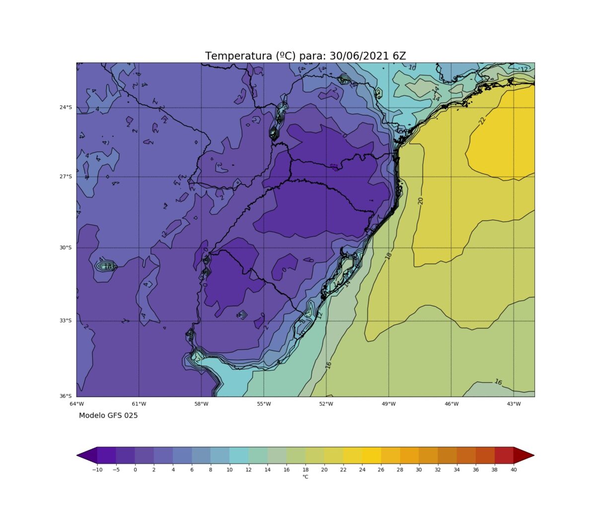 Frio e neve para o início da semana