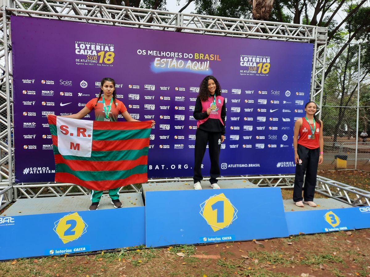 Atletismo Mampituba/DME Nova Veneza/FME Criciúma conquista duas medalhas no Brasileiro