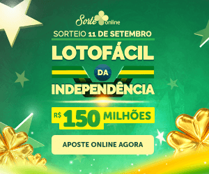 Lotofácil da Independência 2021: início das vendas paralelas nesta segunda-feira, 02. 1 Lotofácil da Independência 2021: início das vendas paralelas nesta segunda-feira, 02.