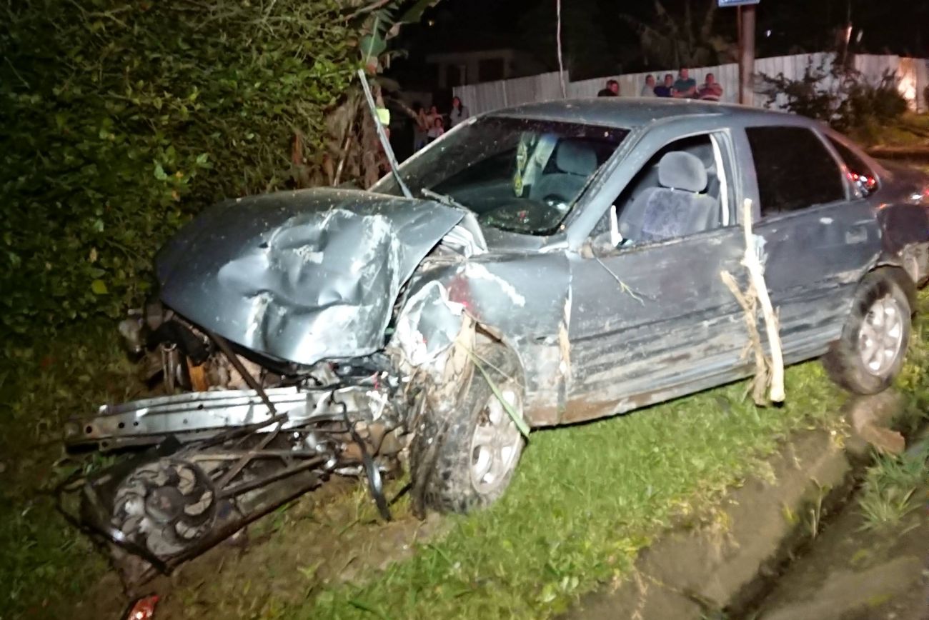 Acidente de trânsito em Nova Veneza