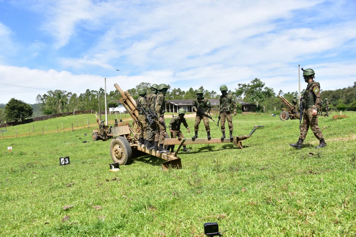 Nova Veneza recebe encenação histórica da participação da FEB na Segunda Guerra Mundial