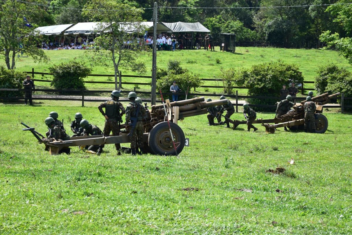 Nova Veneza recebe encenação histórica da participação da FEB na Segunda Guerra Mundial
