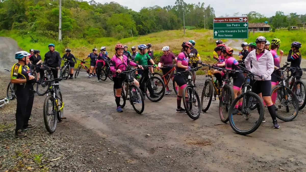 5ª Pedal das meninas reúne 65 ciclistas