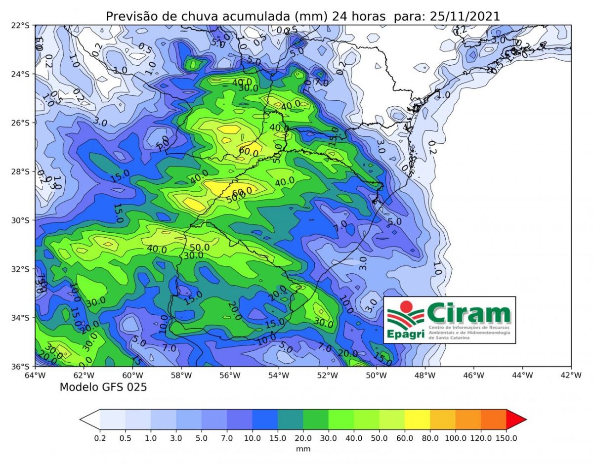 Frente fria e ciclone mudam o tempo em SC nos próximos dias 1 Frente fria e ciclone mudam o tempo em SC nos próximos dias