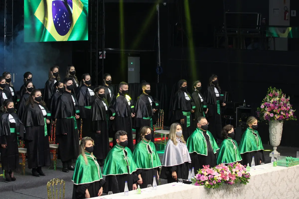 Unesc retoma cerimônias presenciais de formatura