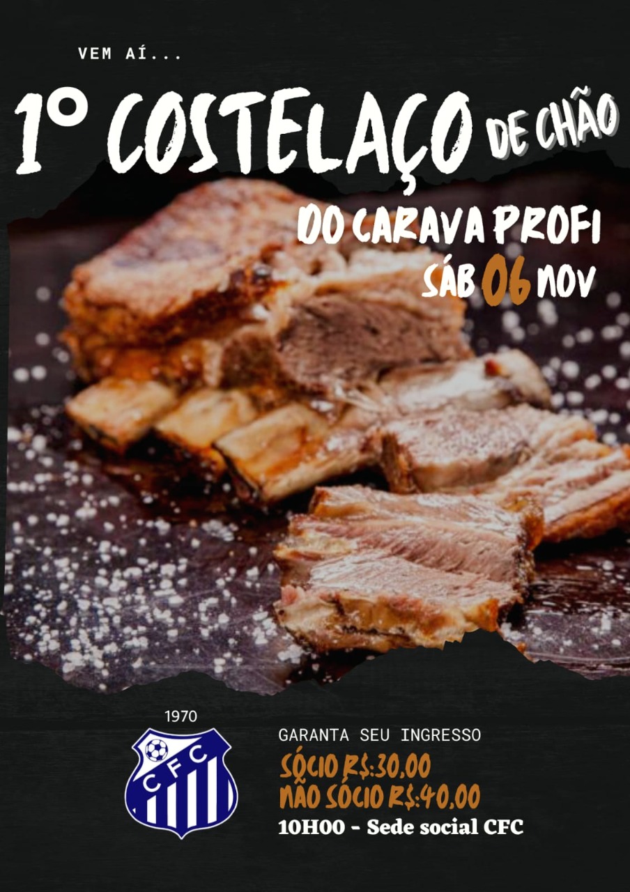 Caravaggio reúne torcedores em costelaço no próximo sábado 1 Caravaggio reúne torcedores em costelaço no próximo sábado