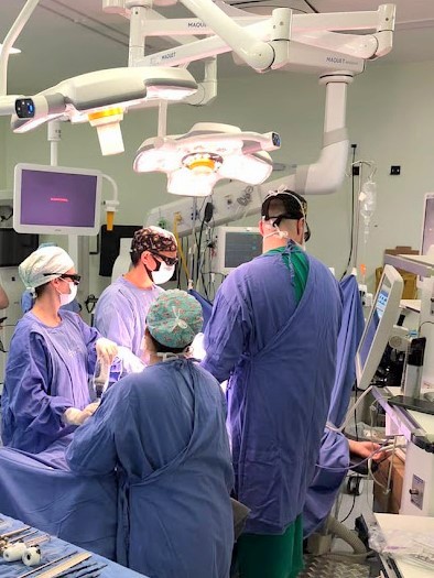 Hospital São José recebe a primeira cirurgia com tecnologia 3D do Sul do Estado 2 Hospital São José recebe a primeira cirurgia com tecnologia 3D do Sul do Estado