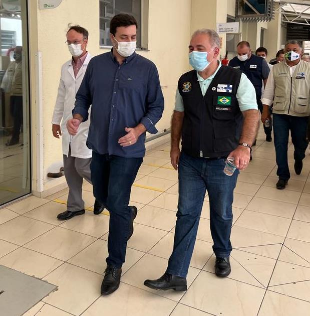 Ministro da Saúde Marcelo Queiroga faz visita ao HSJosé 1 Ministro da Saúde Marcelo Queiroga faz visita ao HSJosé