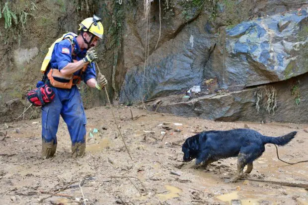 Equipe do CBMSC localiza 10 vítimas entre os escombros em Petrópolis