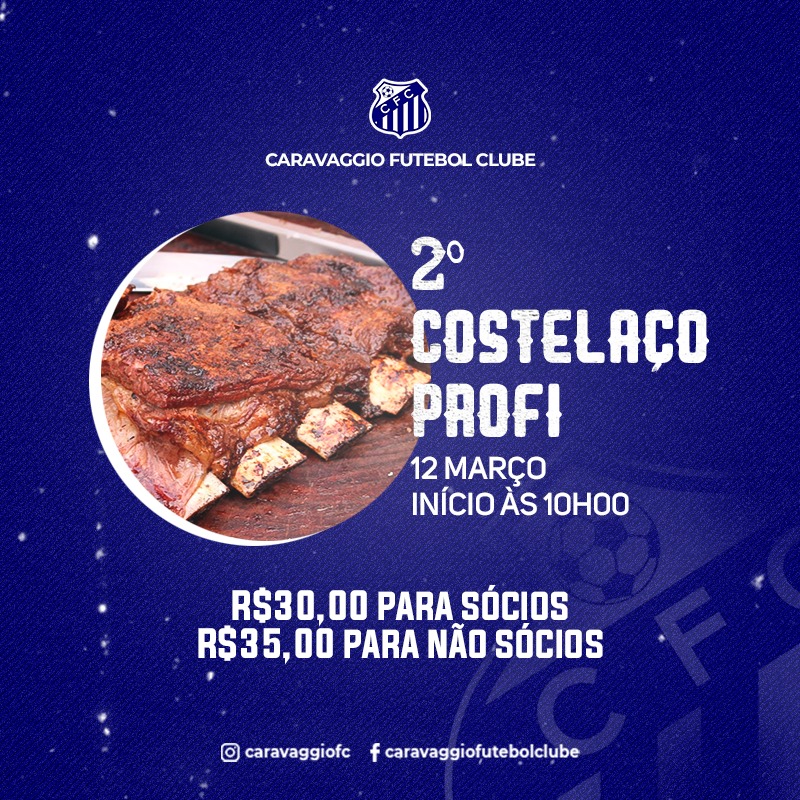 Caravaggio lança 2º Costelaço do Profi 1 Caravaggio lança 2º Costelaço do Profi