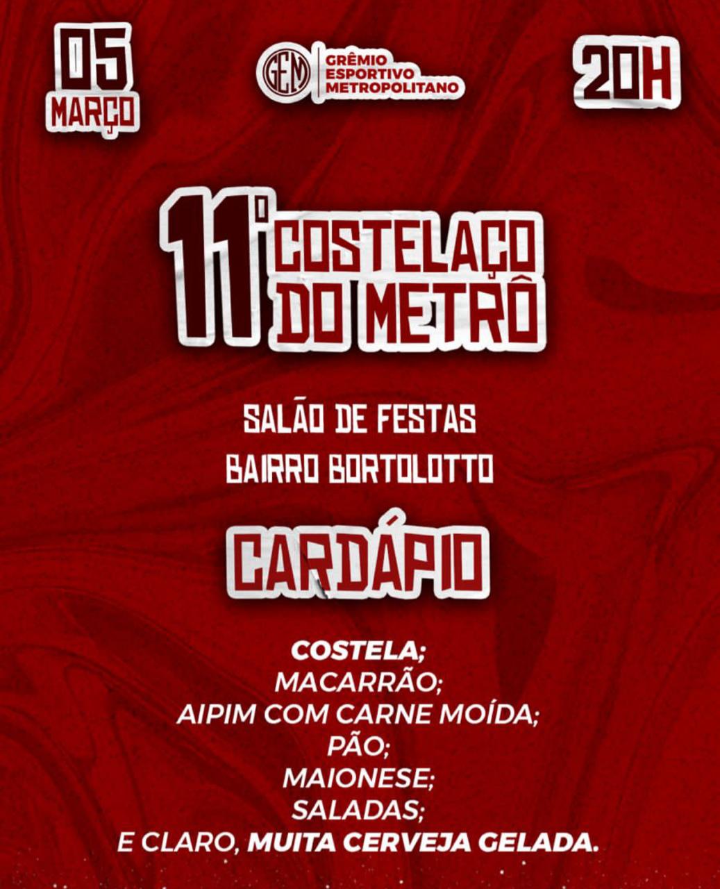 Metrô realiza seu 11º Costelaço 1 Metrô realiza seu 11º Costelaço