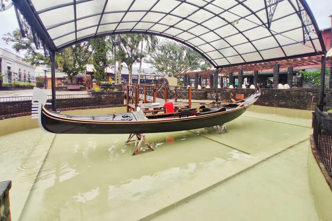 Após restauração, gôndola vai reabrir para visitação em Nova Veneza
