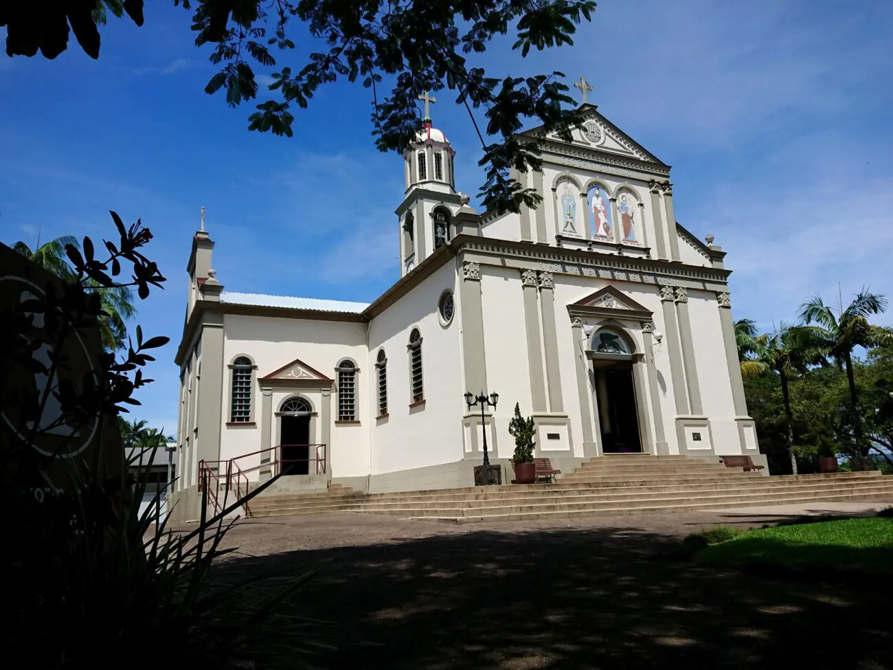 Igreja Matriz São Marcos em Nova Veneza em Santa Catarina