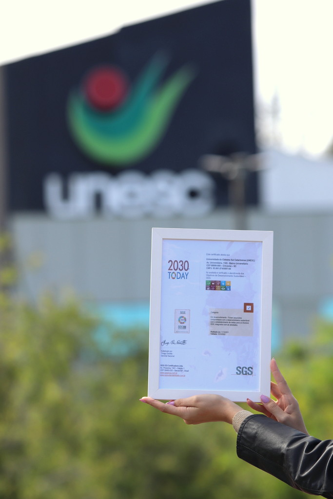 Unesc recebe Selo de Sustentabilidade da SGS, líder mundial de certificação 1 Unesc recebe Selo de Sustentabilidade da SGS, líder mundial de certificação