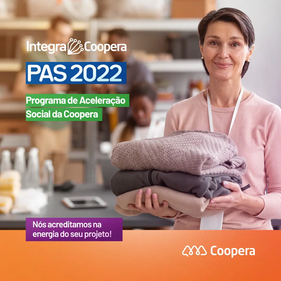 Coopera abre inscrições para o Programa de Aceleração Social