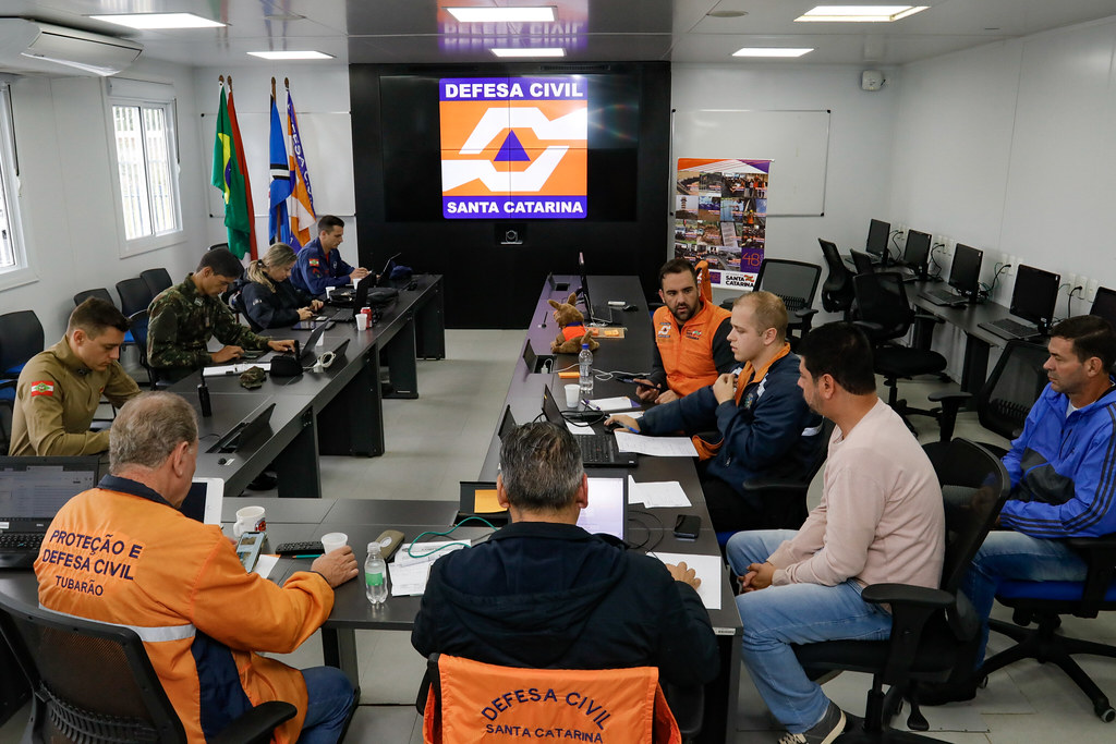 Em Santa Catarina 26 municípios registram ocorrências causadas pelas fortes chuvas 1 Em Santa Catarina 26 municípios registram ocorrências causadas pelas fortes chuvas