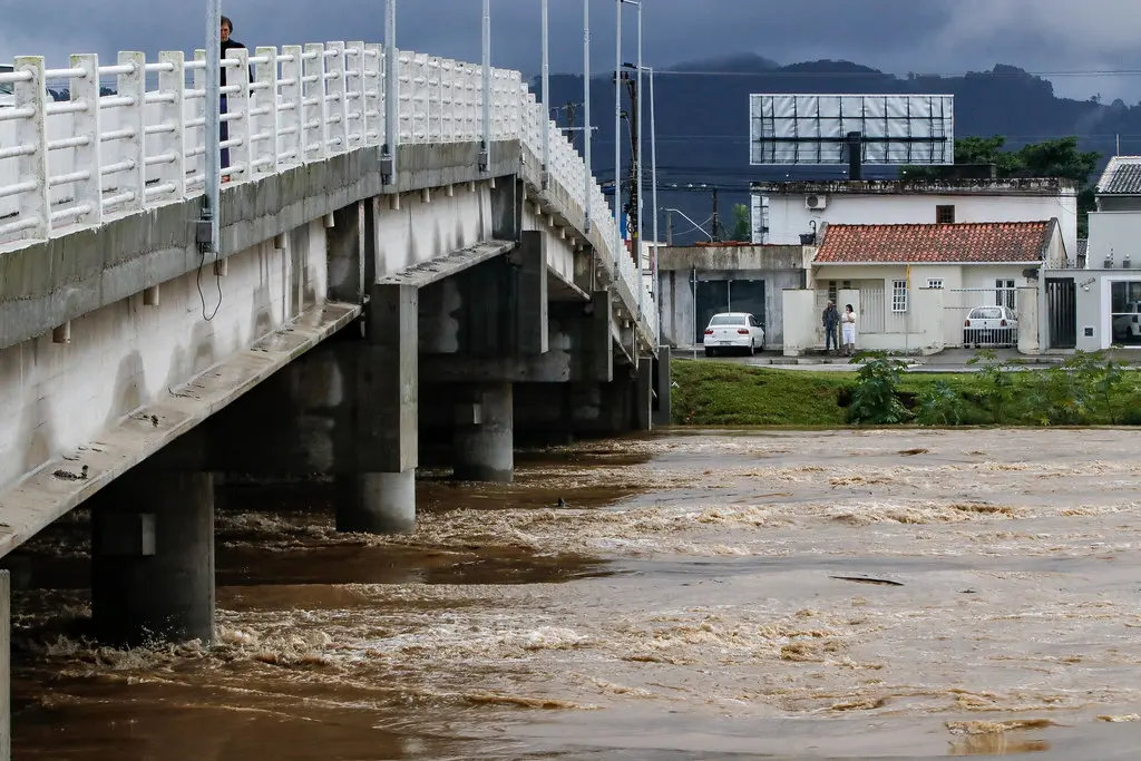 Em Santa Catarina 26 municípios registram ocorrências causadas pelas fortes chuvas