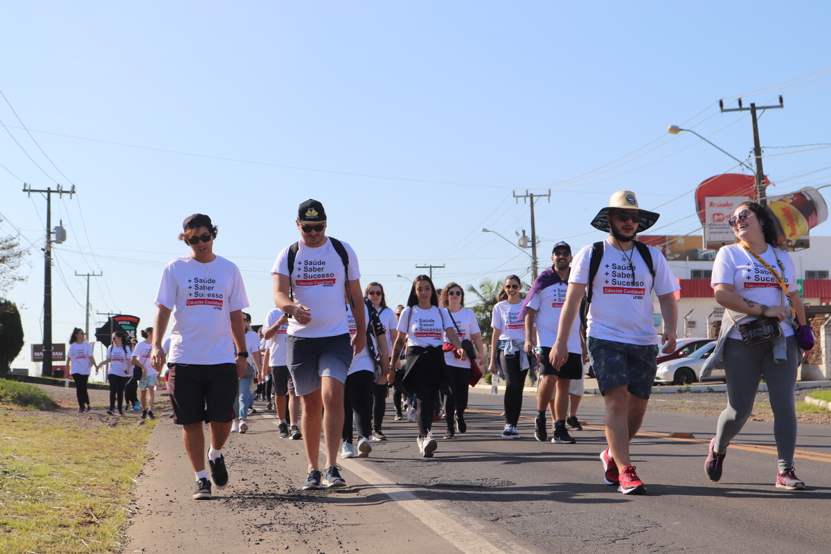 Professores e acadêmicos participam do Contabilizando Saúde 4 Professores e acadêmicos participam do Contabilizando Saúde