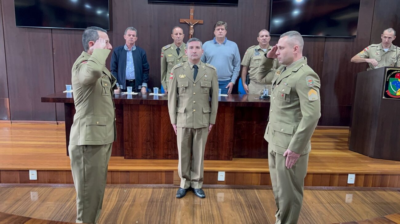 Nova Veneza tem troca de comando na Polícia Militar 3 Nova Veneza tem troca de comando na Polícia Militar