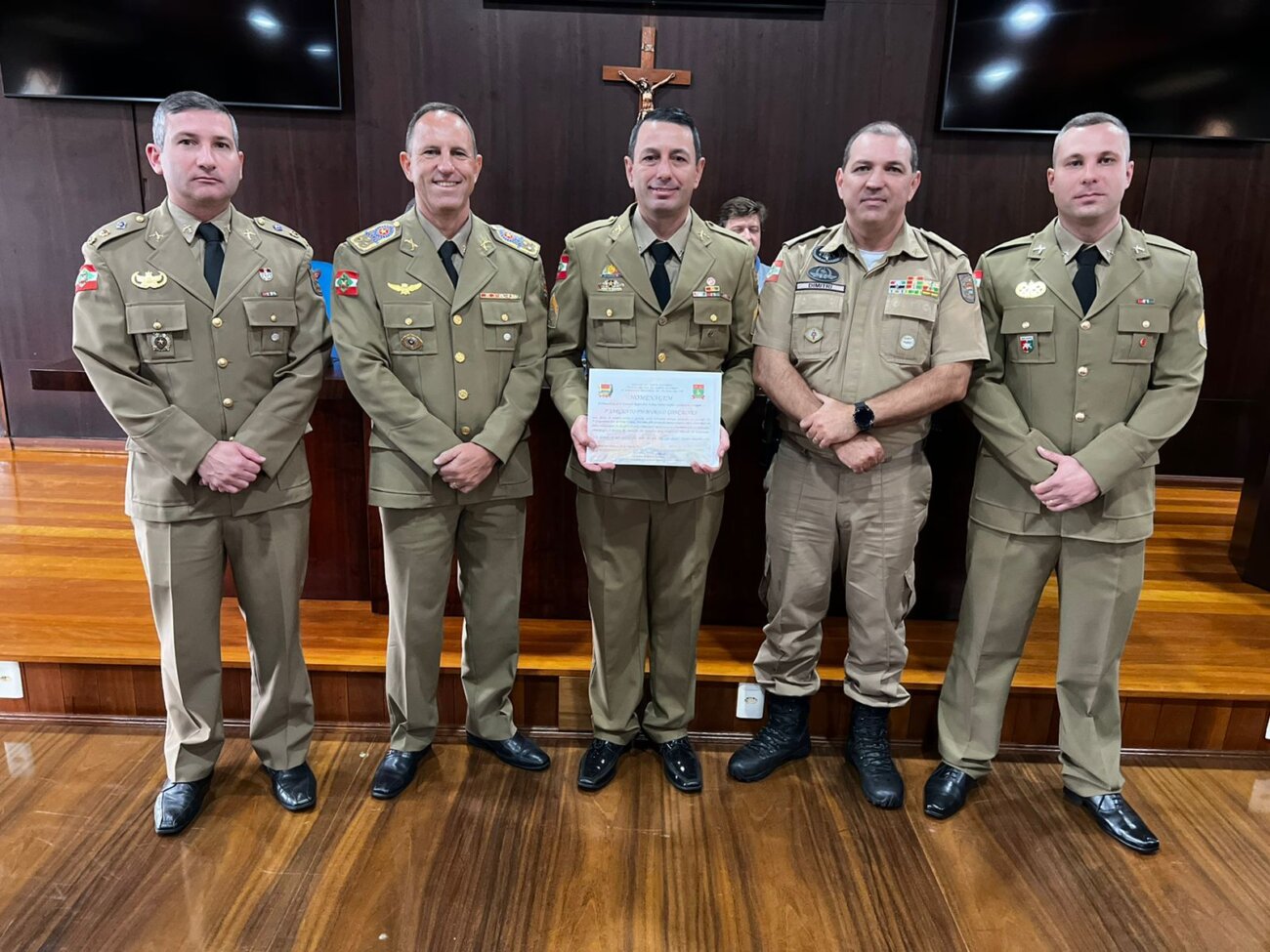 Nova Veneza tem troca de comando na Polícia Militar 6 Nova Veneza tem troca de comando na Polícia Militar