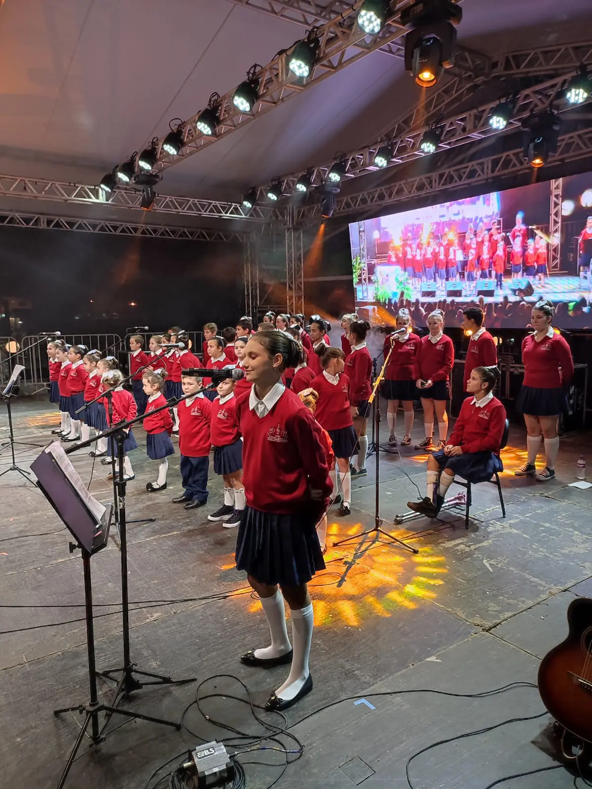 Pequenos Peregrinos encantam público da 71ª Festa de Nossa Senhora de Caravaggio