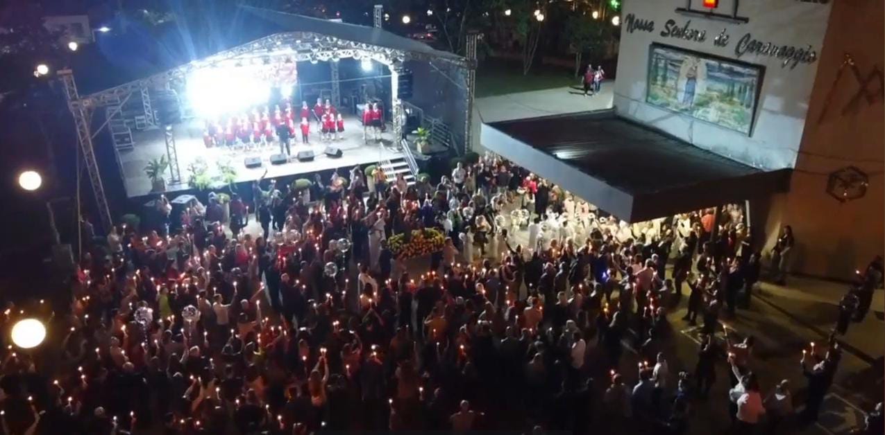Pequenos Peregrinos encantam público da 71ª Festa de Nossa Senhora de Caravaggio 7 Pequenos Peregrinos encantam público da 71ª Festa de Nossa Senhora de Caravaggio