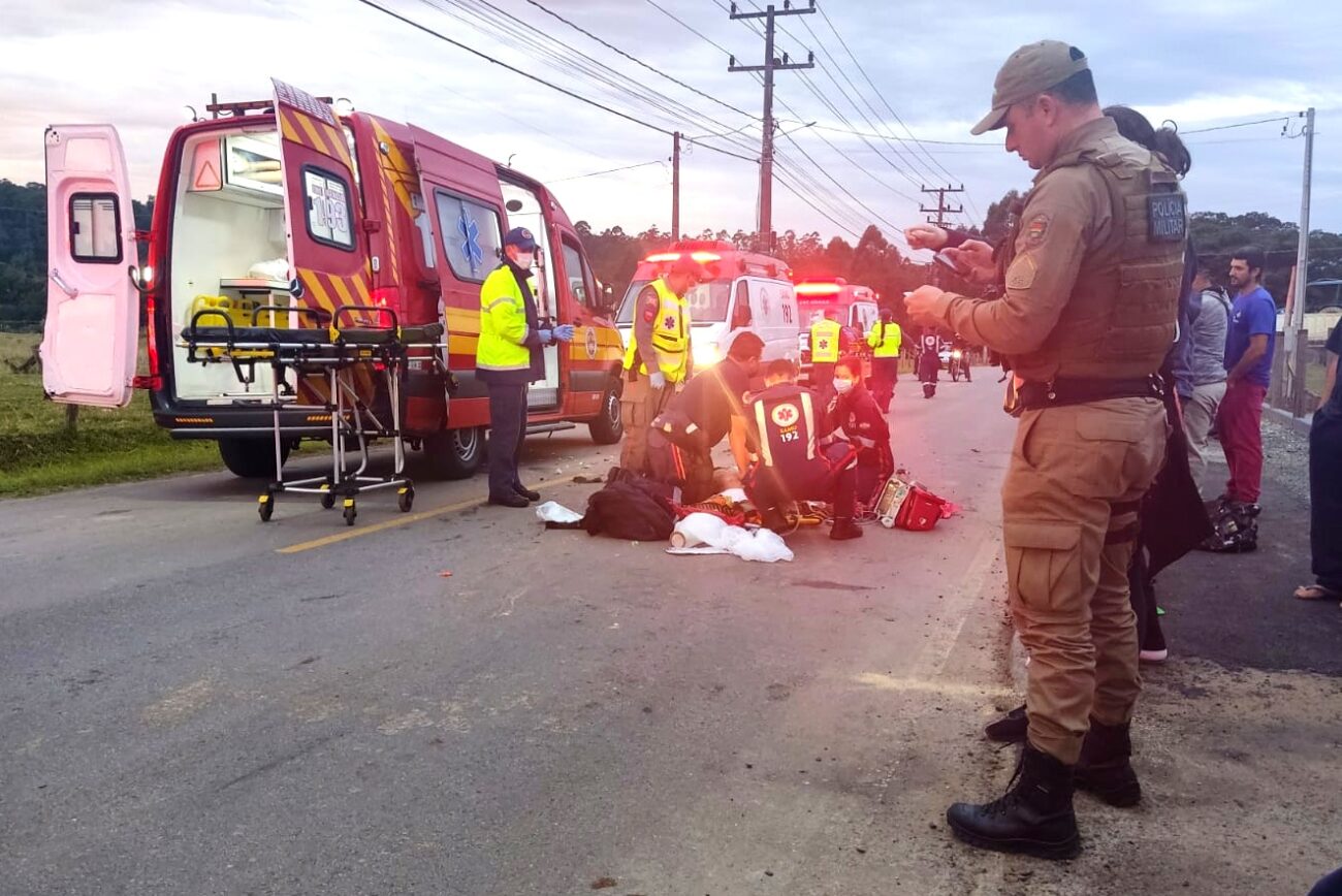 Motociclista perde a vida em acidente de trânsito no Caravaggio 2 Motociclista perde a vida em acidente de trânsito no Caravaggio