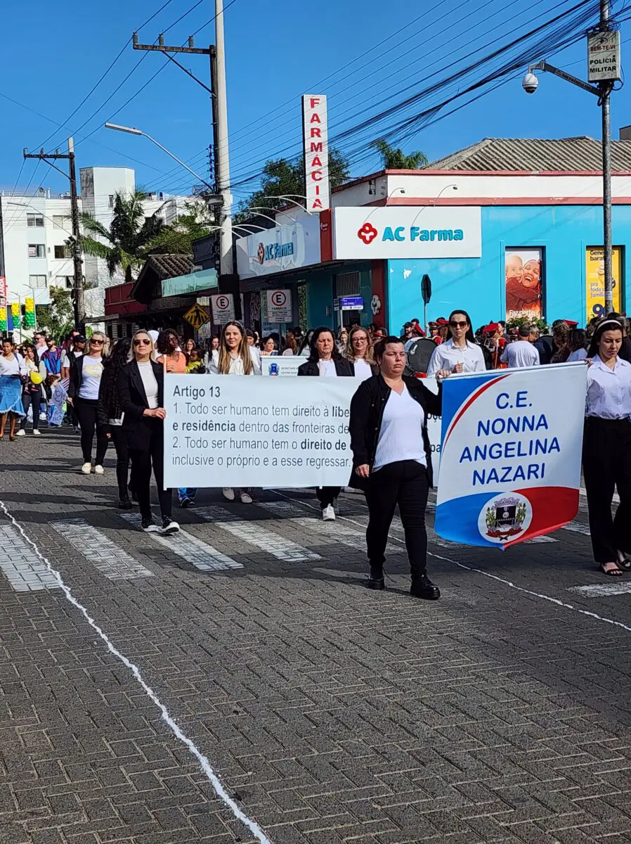 7 de Setembro: confira fotos do desfile em Nova Veneza