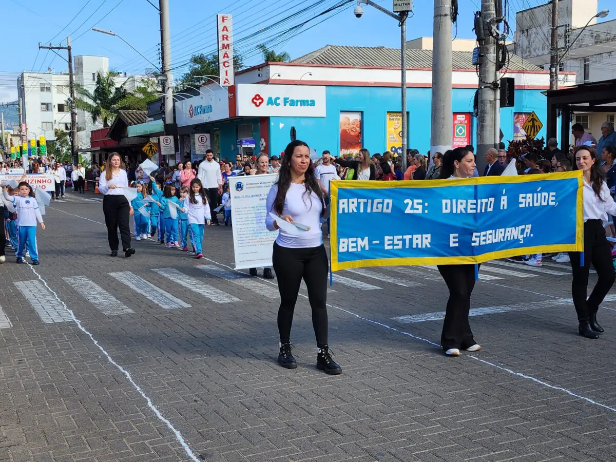 7 de Setembro: confira fotos do desfile em Nova Veneza