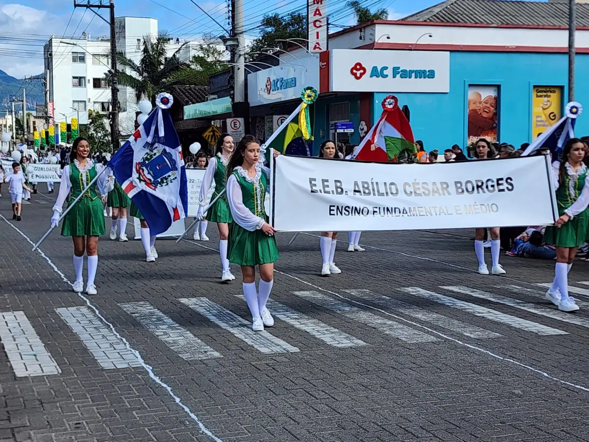 7 de Setembro: confira fotos do desfile em Nova Veneza