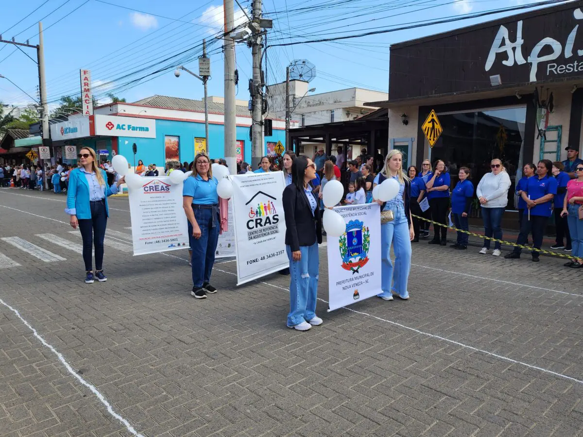 7 de Setembro: confira fotos do desfile em Nova Veneza