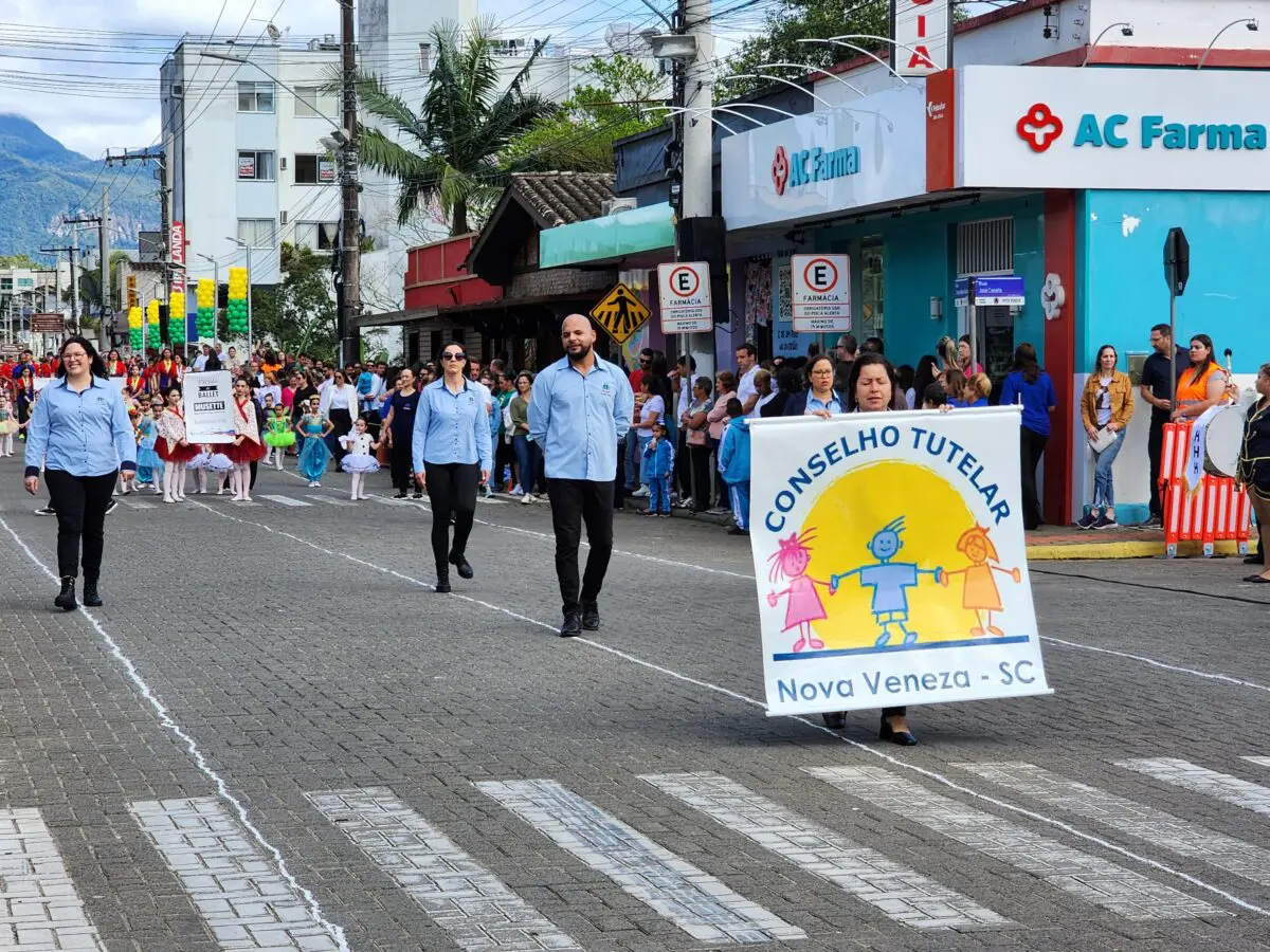 7 de Setembro: confira fotos do desfile em Nova Veneza