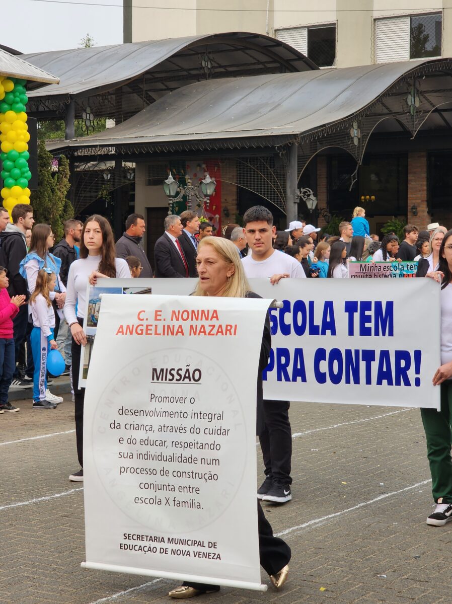 7 de Setembro: confira fotos do desfile cívico-militar em Nova Veneza