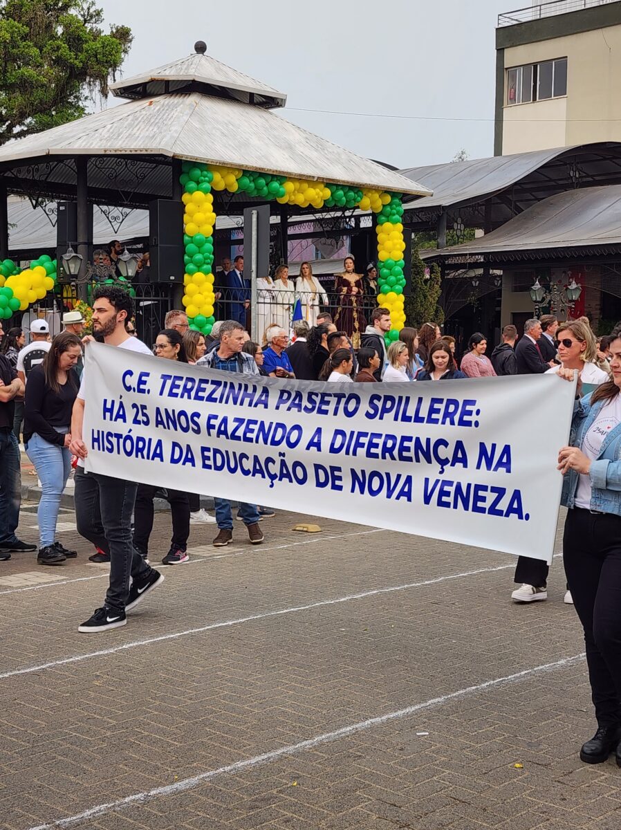 7 de Setembro: confira fotos do desfile cívico-militar em Nova Veneza