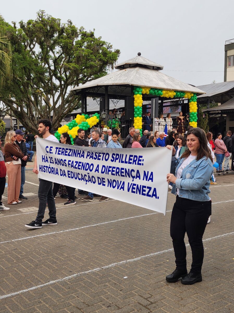 7 de Setembro: confira fotos do desfile cívico-militar em Nova Veneza