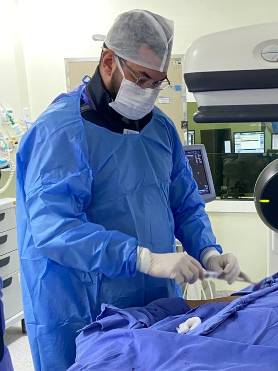 HSJosé: tratamento inovador para doenças cerebrovasculares é realizado pela primeira vez em Santa Catarina