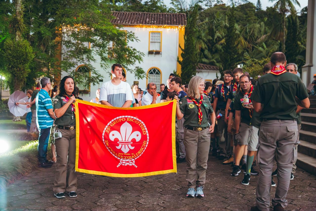 Centenário do Grupo Escoteiro Dr. Cesare Tibaldeschi é marcado por emoção e homenagens 7 Centenário do Grupo Escoteiro Dr. Cesare Tibaldeschi é marcado por emoção e homenagens