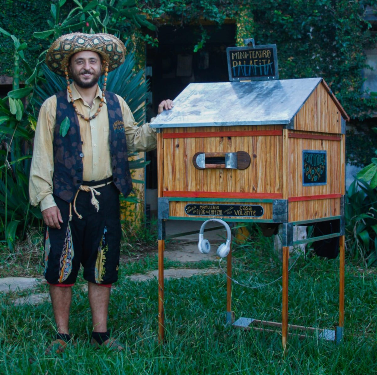 Domingo tem teatro de bonecos gratuito na Praça Coberta em Nova Veneza