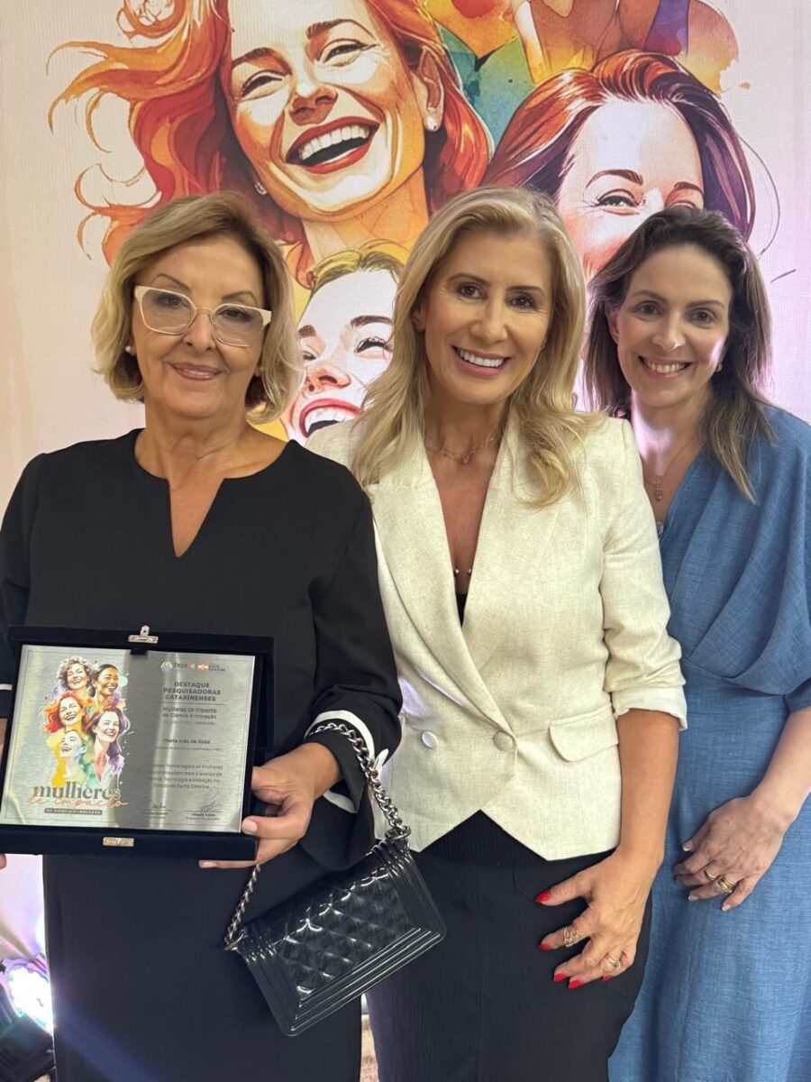 Médica e pesquisadora da Unesc é homenageada no Prêmio Mulheres de Impacto da Ciência e Inovação 4 Médica e pesquisadora da Unesc é homenageada no Prêmio Mulheres de Impacto da Ciência e Inovação