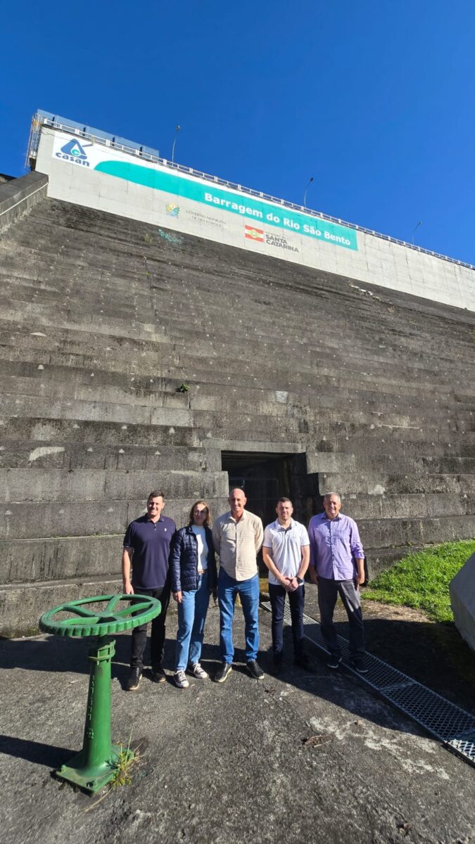 Vereadores visitam Barragem do Rio São Bento para avaliar funcionamento da estrutura 3 Vereadores visitam Barragem do Rio São Bento para avaliar funcionamento da estrutura