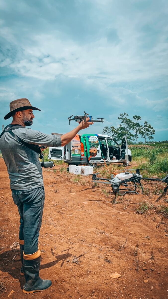 Mais resultado e menos desperdício: drones revolucionam o campo no Sul de SC 5 Mais resultado e menos desperdício: drones revolucionam o campo no Sul de SC