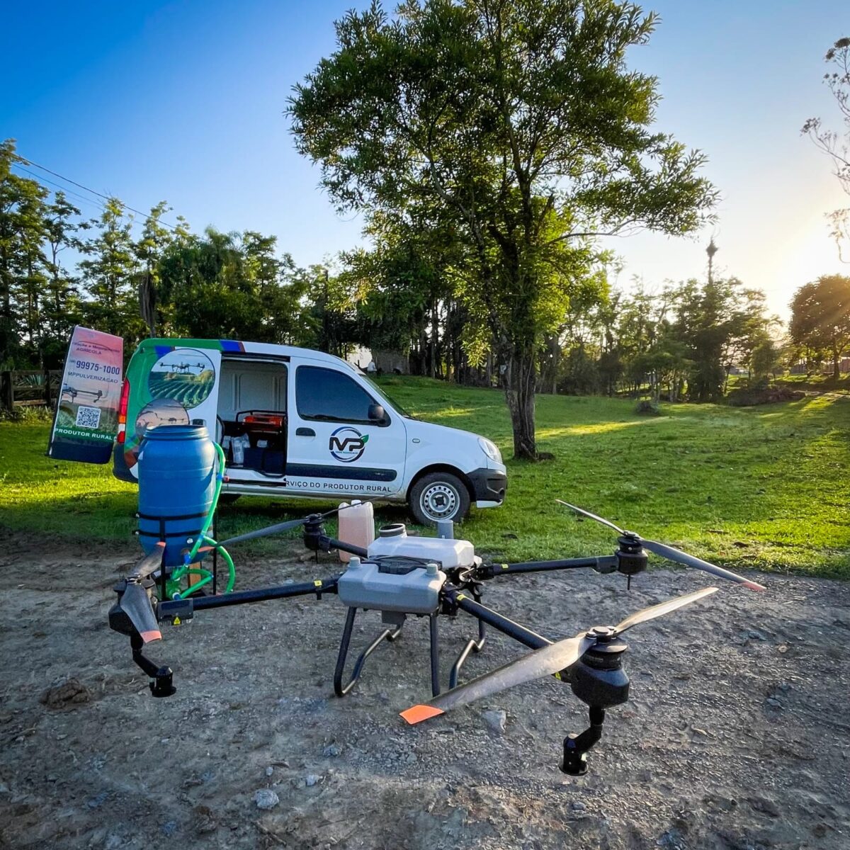 Mais resultado e menos desperdício: drones revolucionam o campo no Sul de SC 4 Mais resultado e menos desperdício: drones revolucionam o campo no Sul de SC