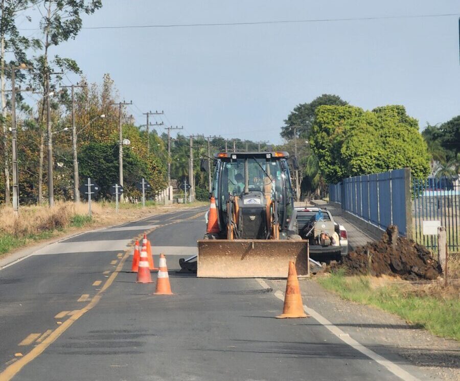 Conserto de adutora deixa nove bairros sem água em Nova Veneza neste sábado 1 Conserto de adutora deixa nove bairros sem água em Nova Veneza neste sábado