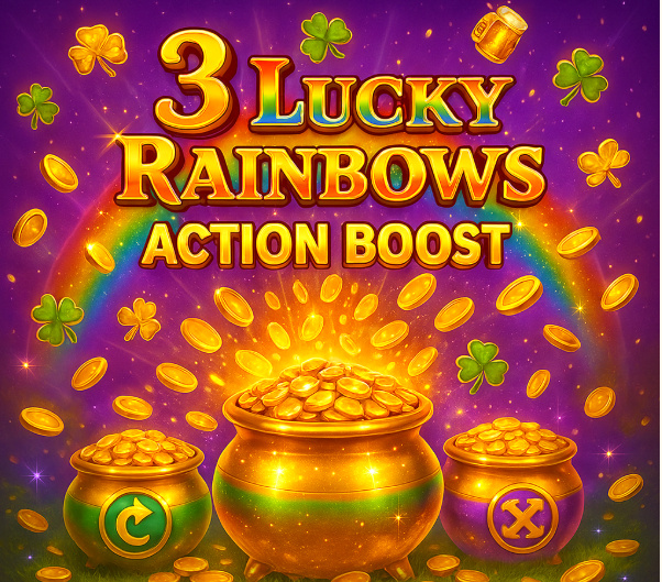Análise técnica e estratégias para jogar o 3 Lucky Rainbows Action Boost demo
