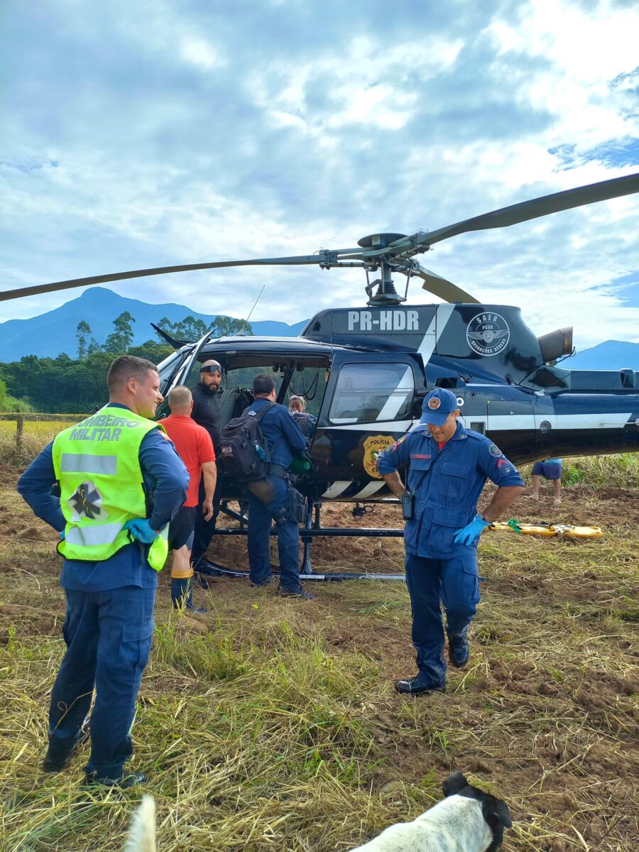 Homem é socorrido de helicóptero após picadas de marimbondo em Nova Veneza 1 Homem é socorrido de helicóptero após picadas de marimbondo em Nova Veneza
