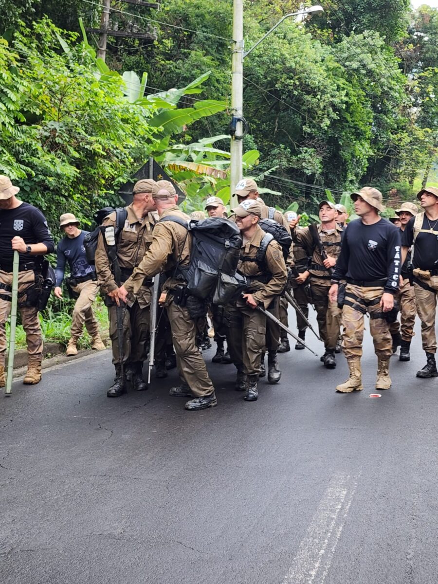 8º Curso de Táticas Policiais é iniciado em Criciúma com marcha até a Barragem do Rio São Bento 4 8º Curso de Táticas Policiais é iniciado em Criciúma com marcha até a Barragem do Rio São Bento