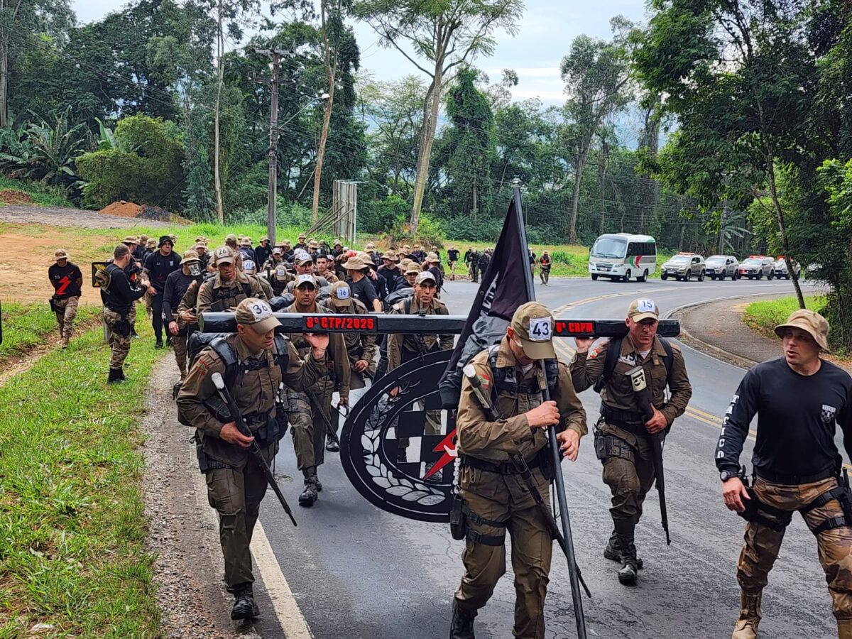 8º Curso de Táticas Policiais é iniciado em Criciúma com marcha até a Barragem do Rio São Bento 3 8º Curso de Táticas Policiais é iniciado em Criciúma com marcha até a Barragem do Rio São Bento